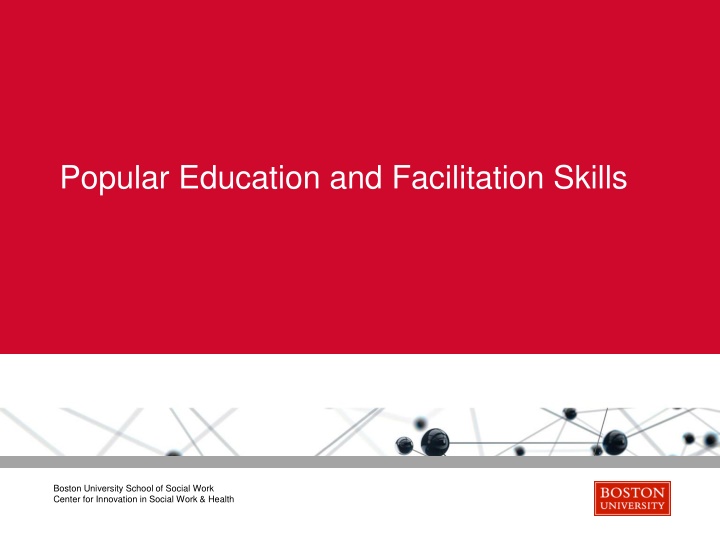 popular education and facilitation skills