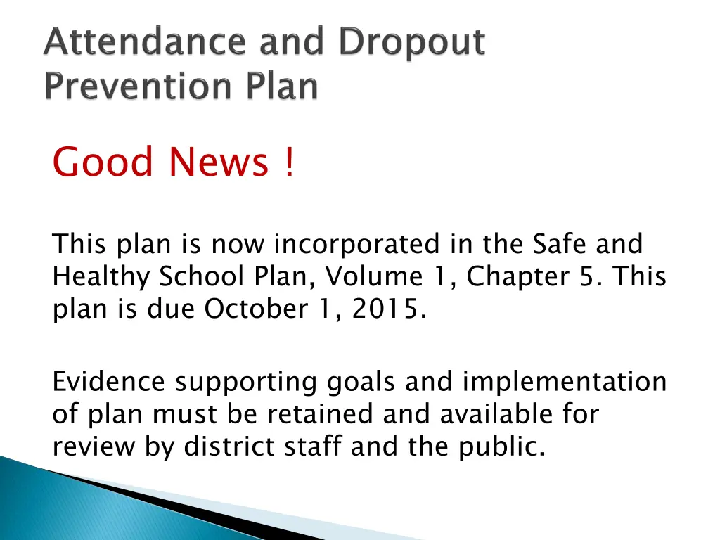 good news