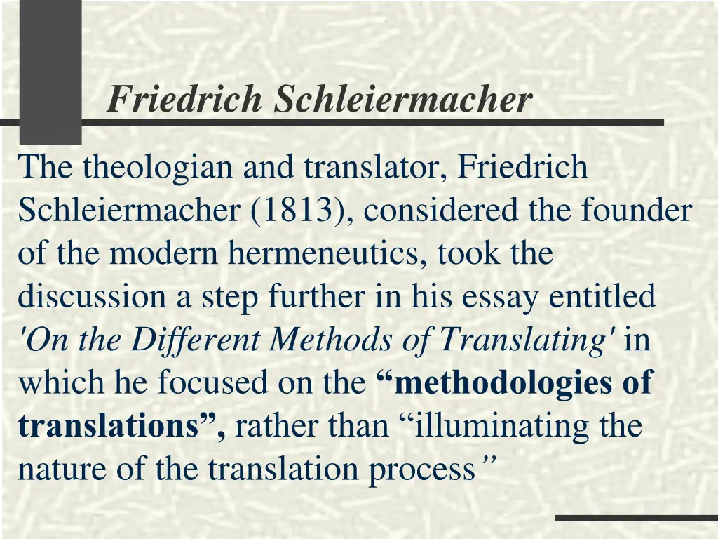 friedrich schleiermacher