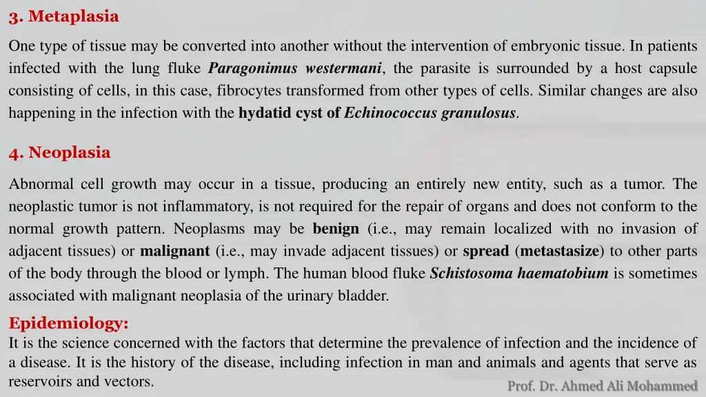 3 metaplasia