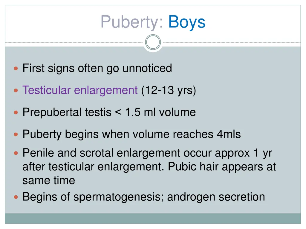puberty boys