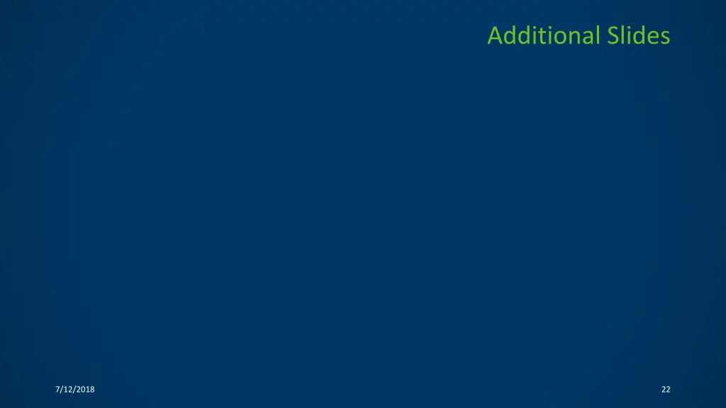additional slides