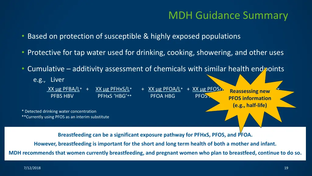 mdh guidance summary