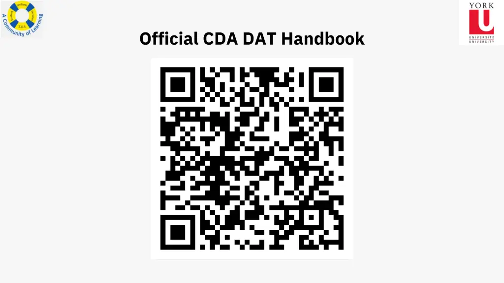official cda dat handbook