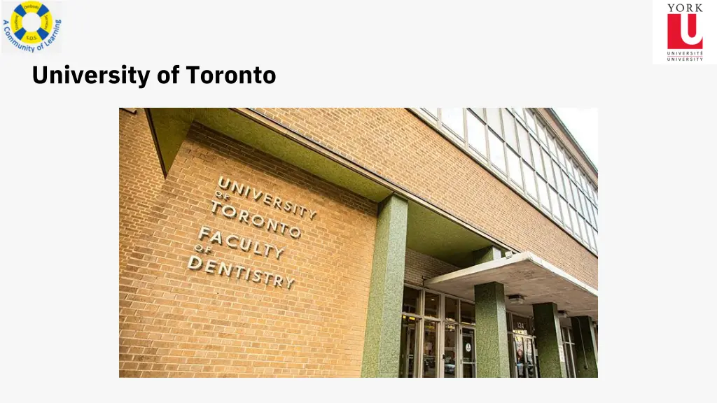 university of toronto