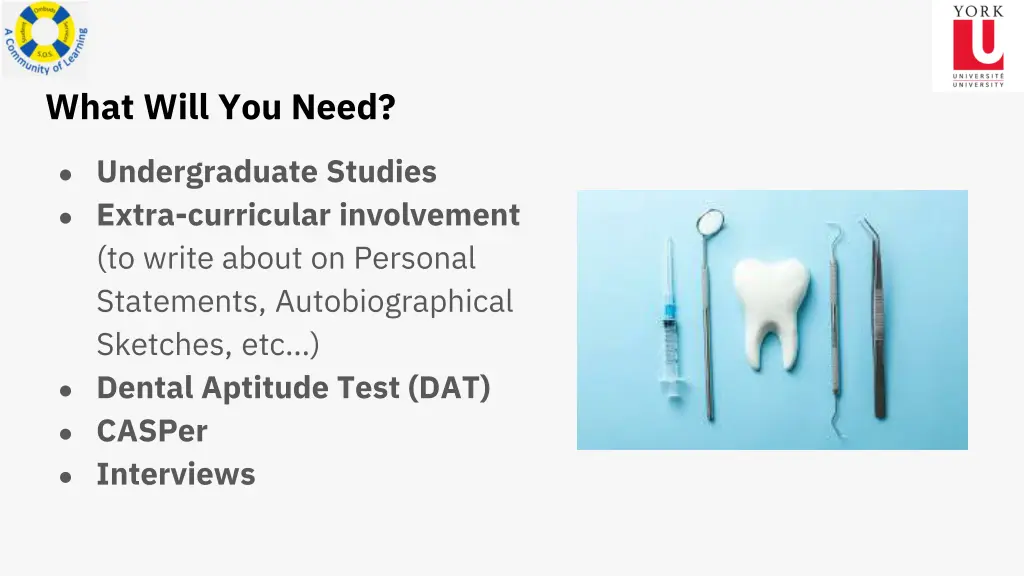 what will you need