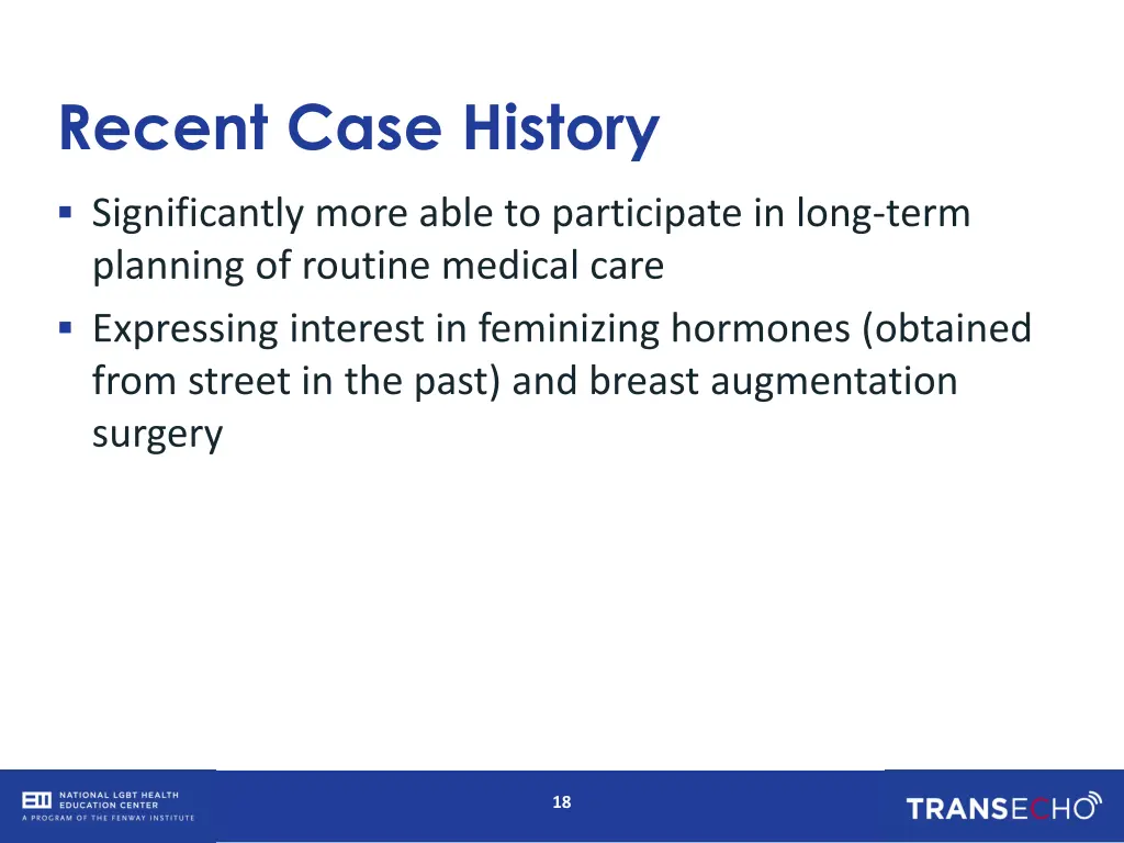 recent case history 3