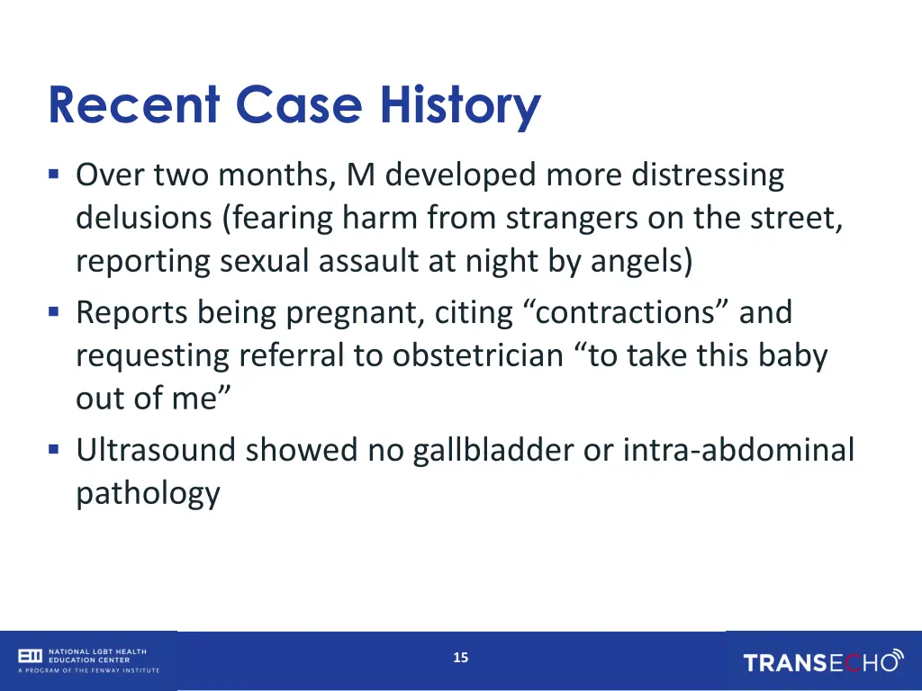 recent case history