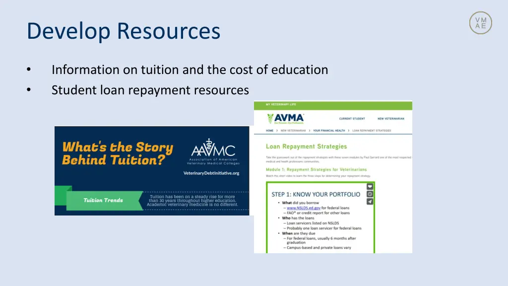 develop resources