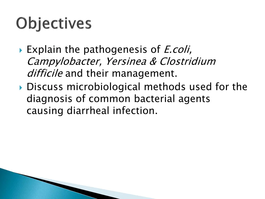 explain the pathogenesis of e coli campylobacter