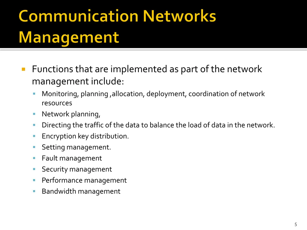 functions that are implemented as part