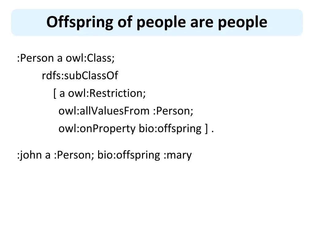 offspring of people are people 2