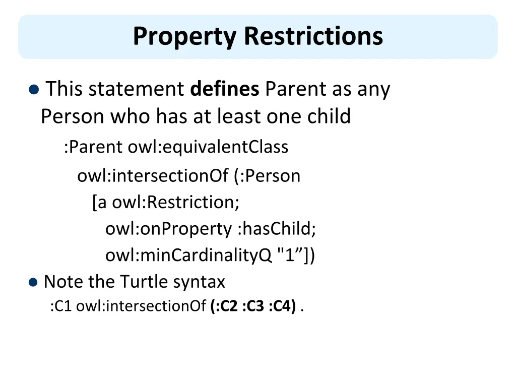 property restrictions 2