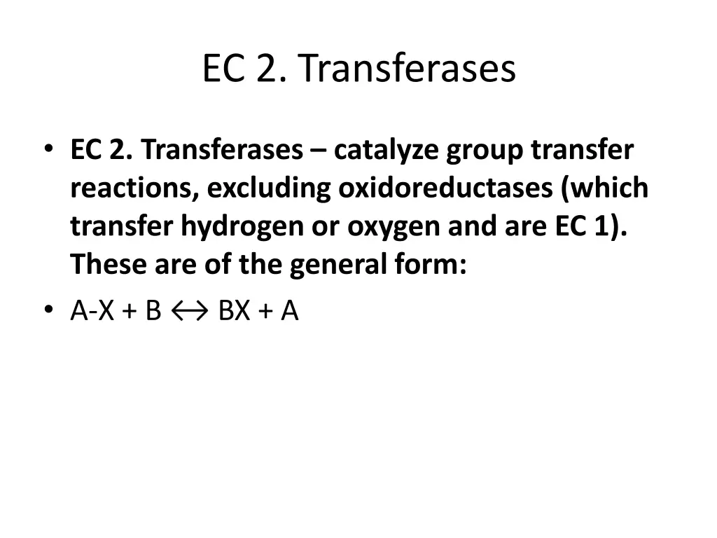 ec 2 transferases