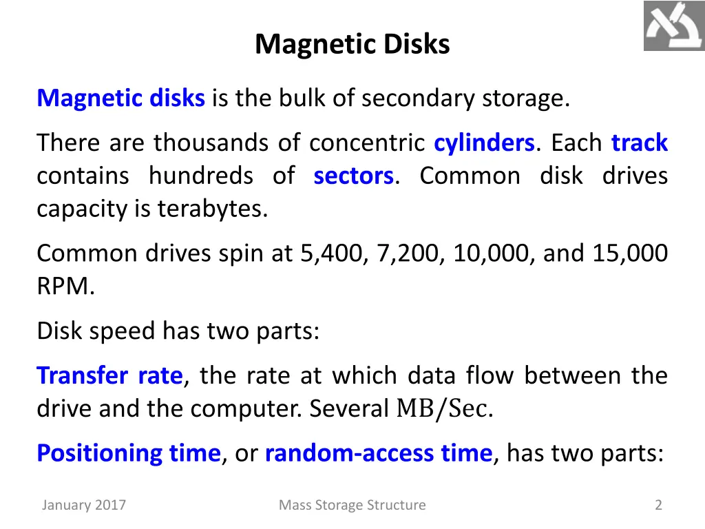 magnetic disks