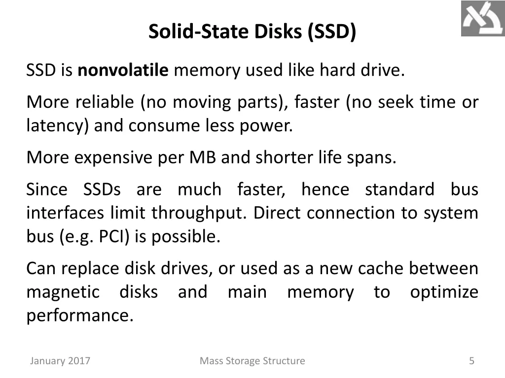 solid state disks ssd