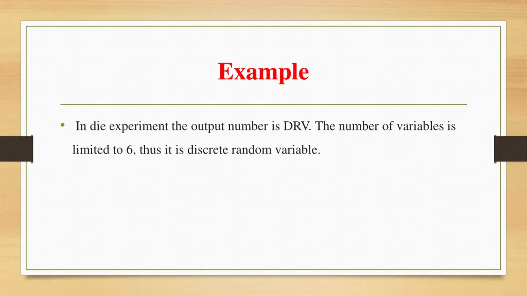 example 1