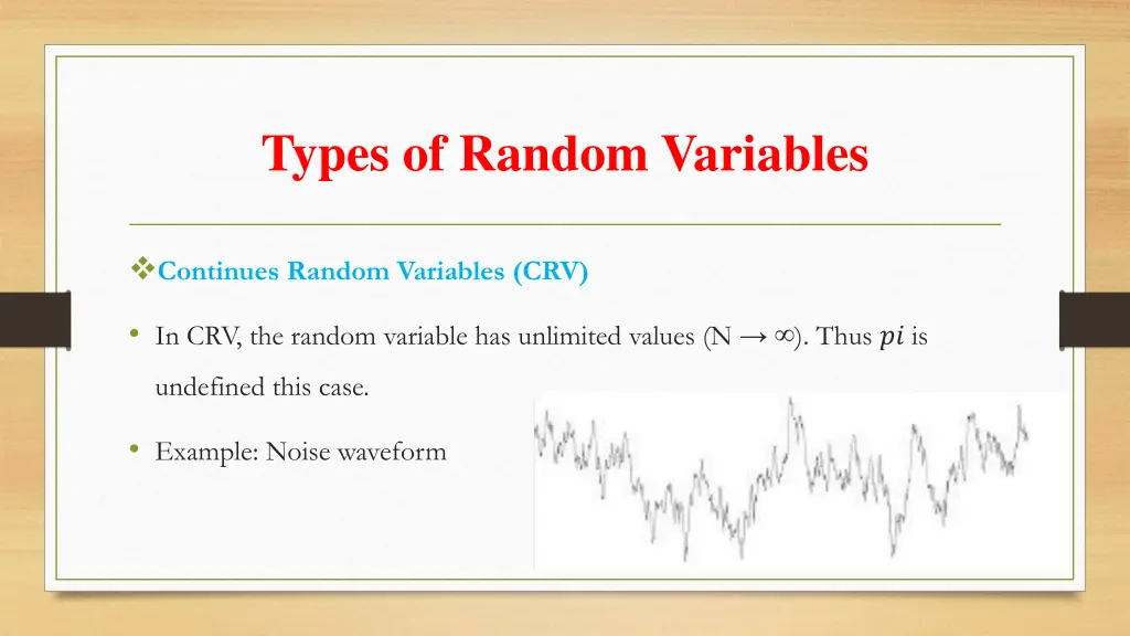 types of random variables 1