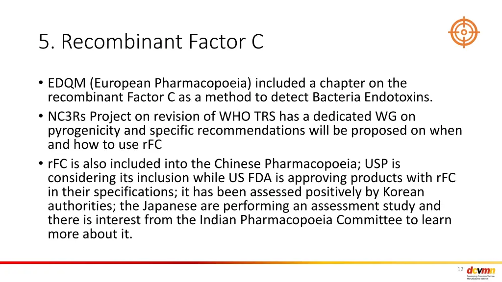 5 recombinant factor c