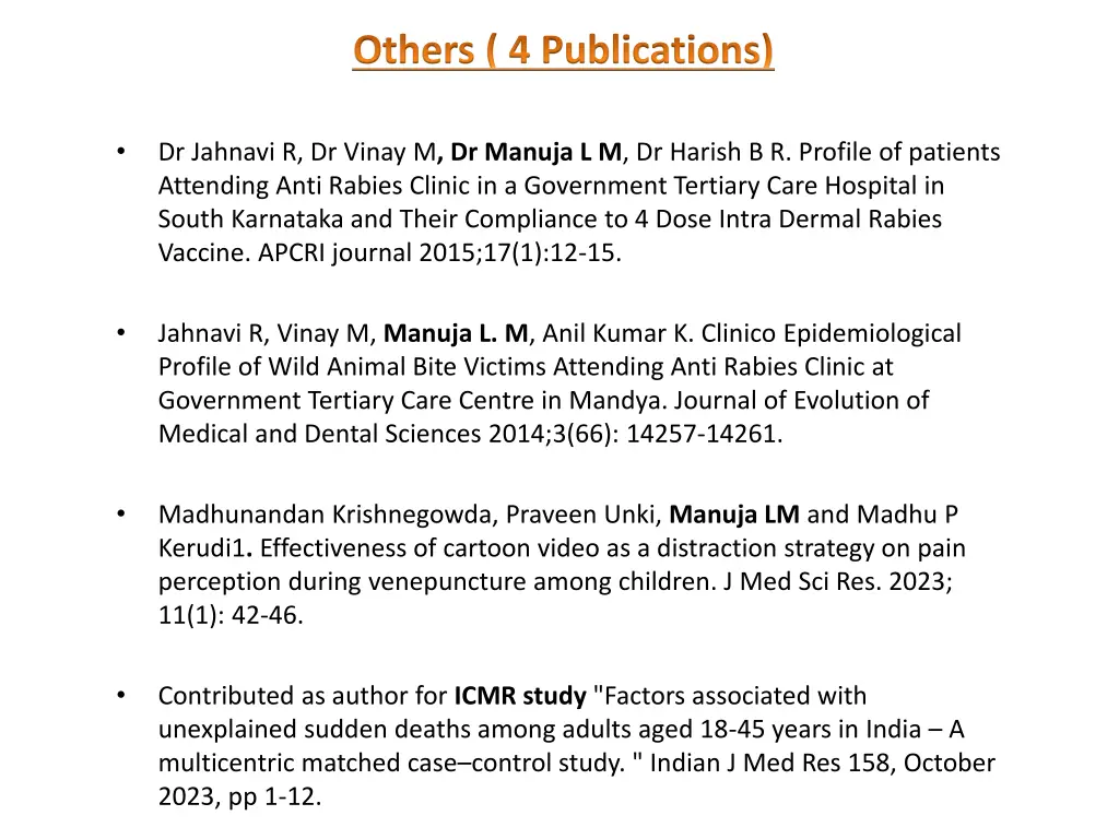 others 4 publications