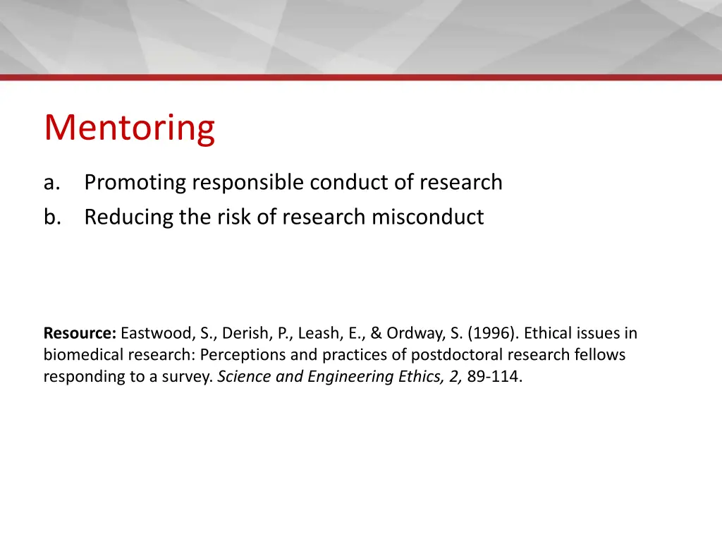 mentoring