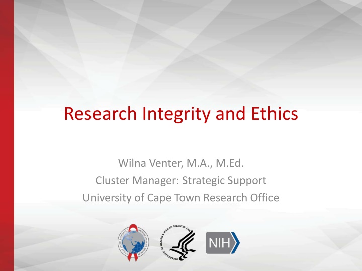 research integrity and ethics