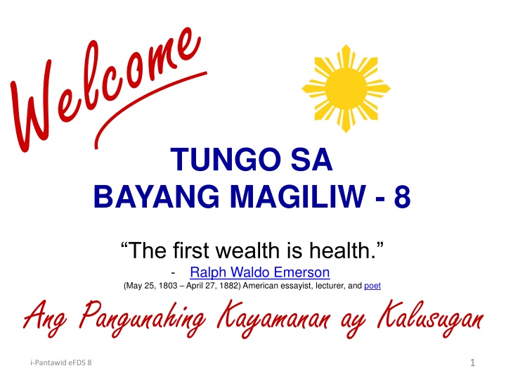 tungo sa bayang magiliw 8