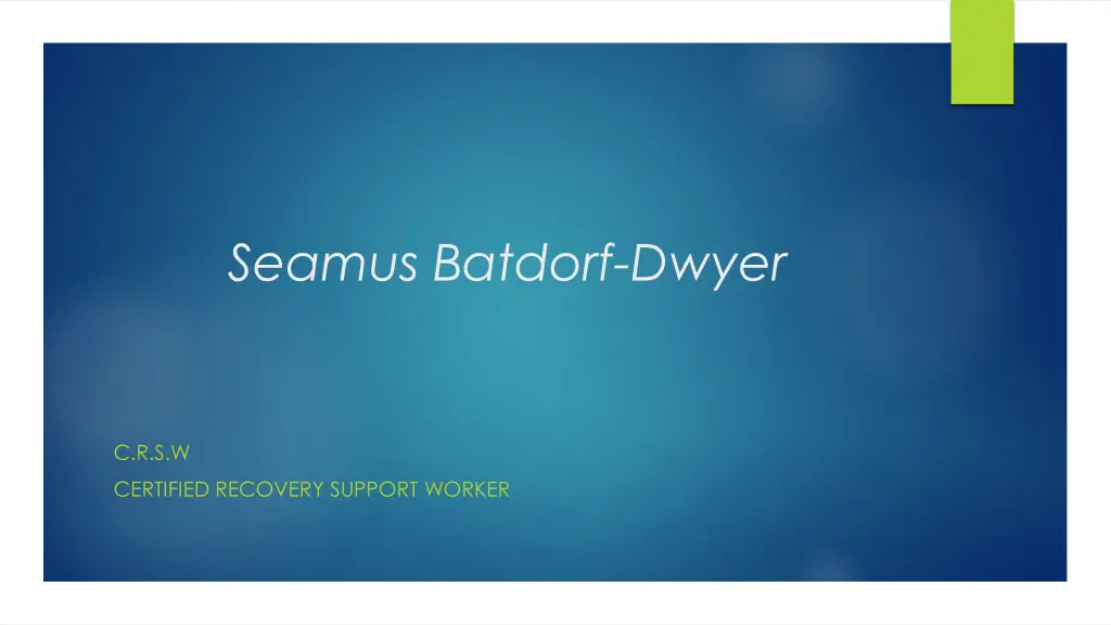 seamus batdorf dwyer