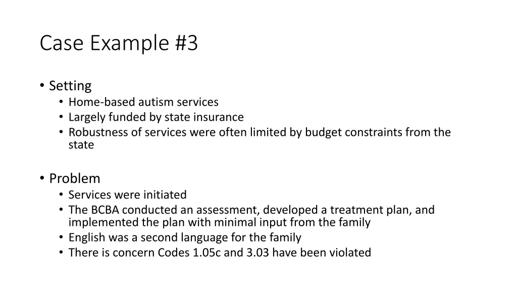 case example 3
