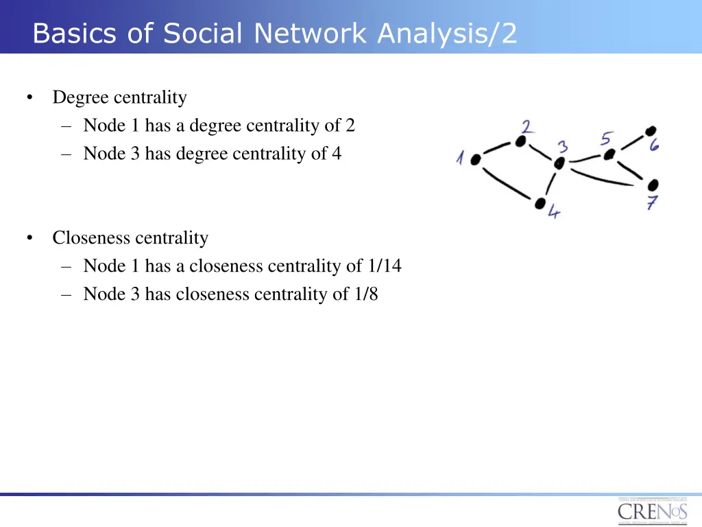 basics of social network analysis 2