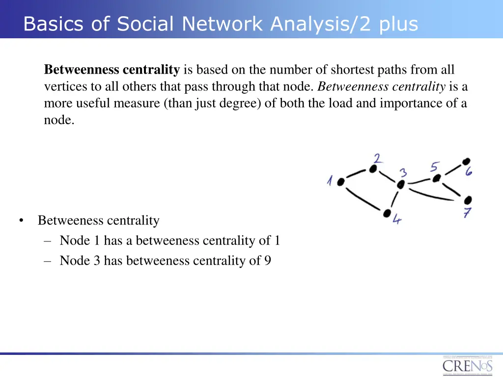 basics of social network analysis 2 plus