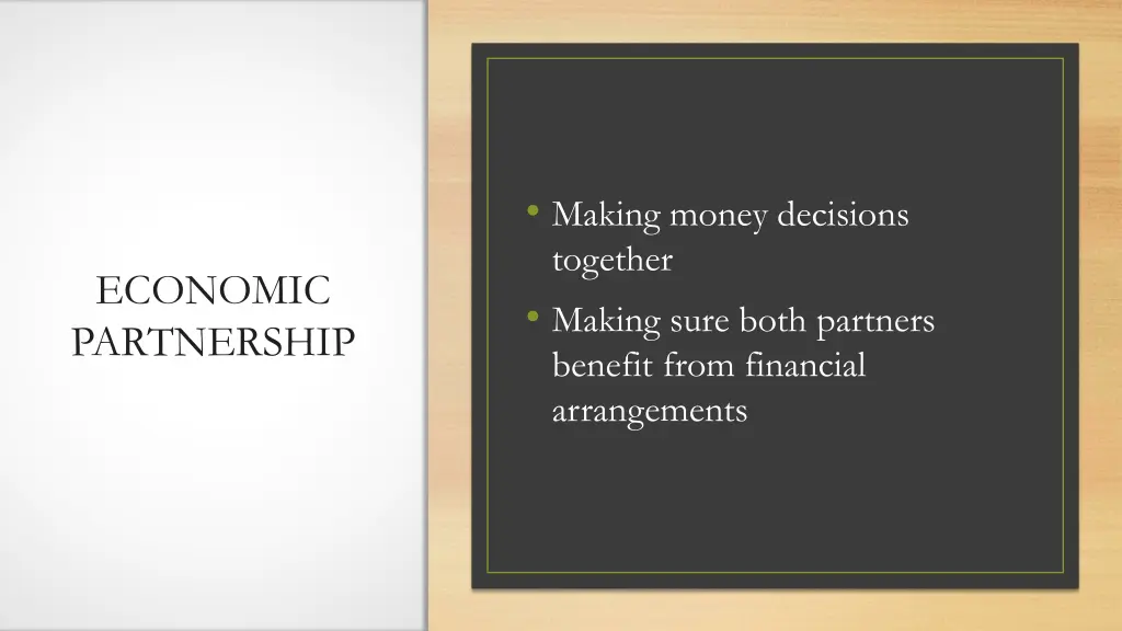 making money decisions together making sure both