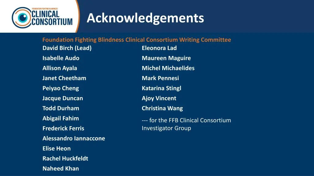 acknowledgements