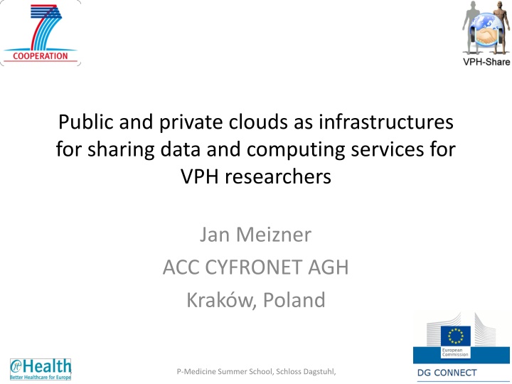 public and private clouds as infrastructures