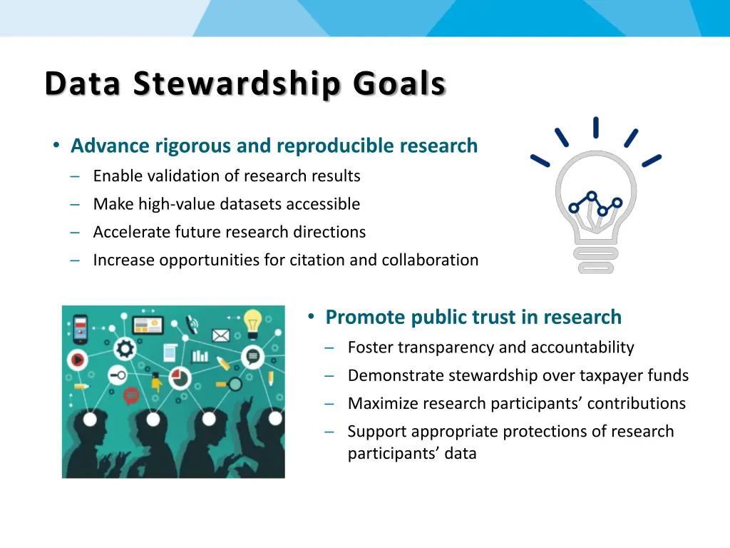 data stewardship goals