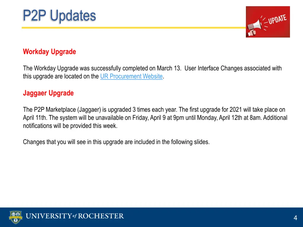 p2p updates