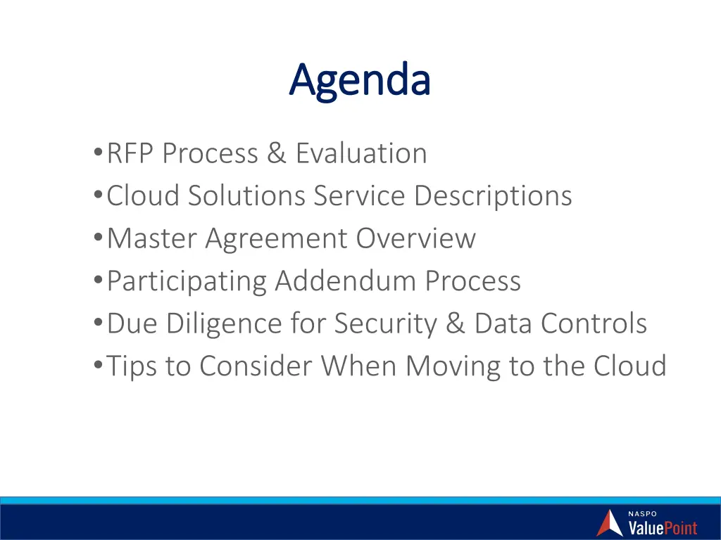 agenda agenda