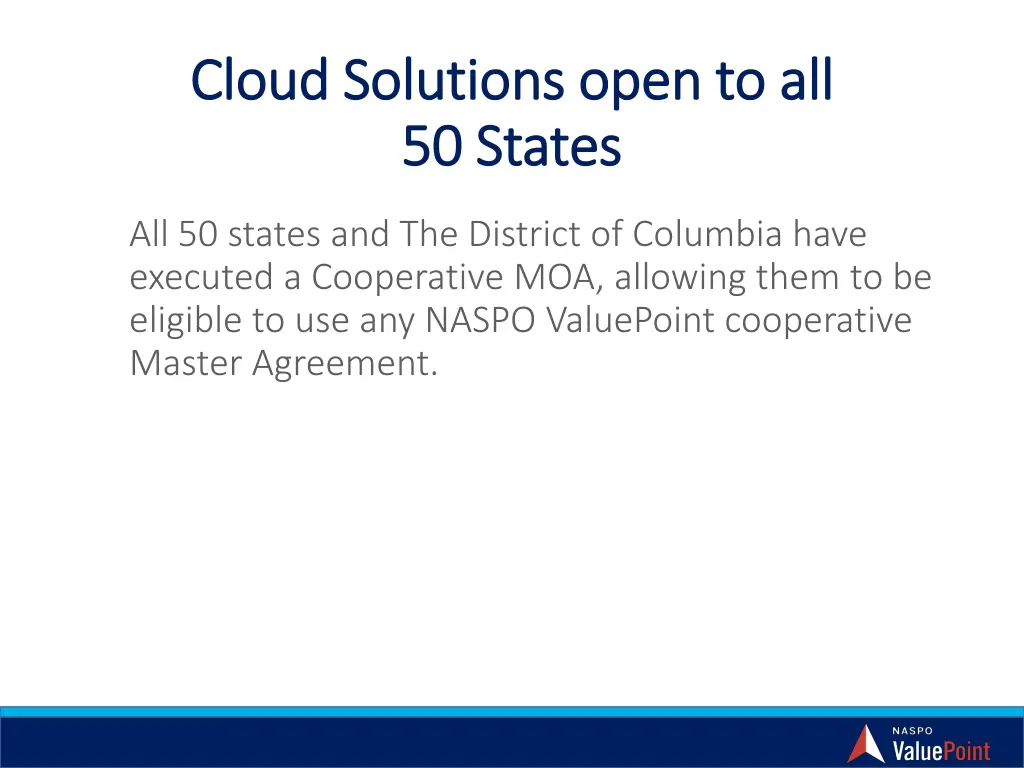 cloud solutions open to all cloud solutions open