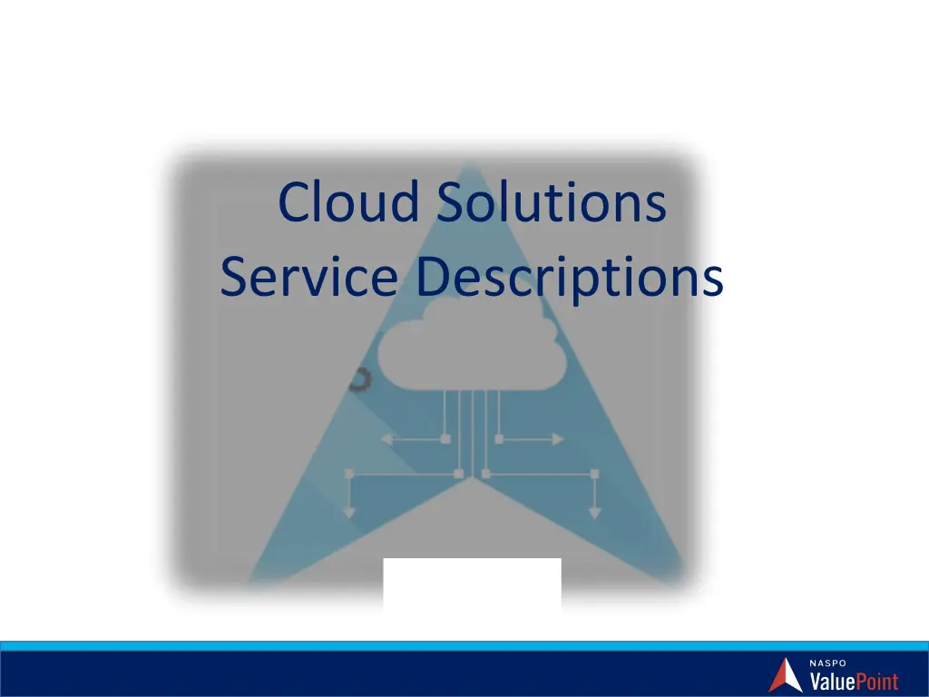 cloud solutions service descriptions