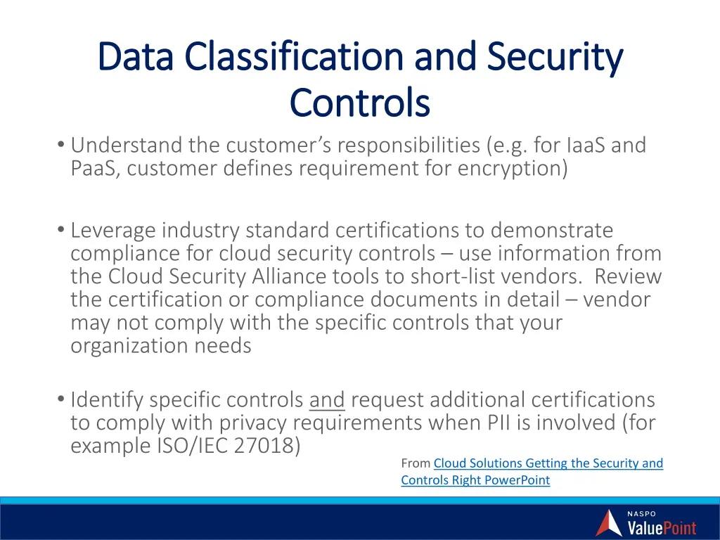 data classification and security data