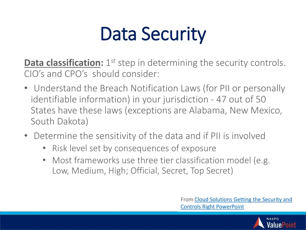 data security data security