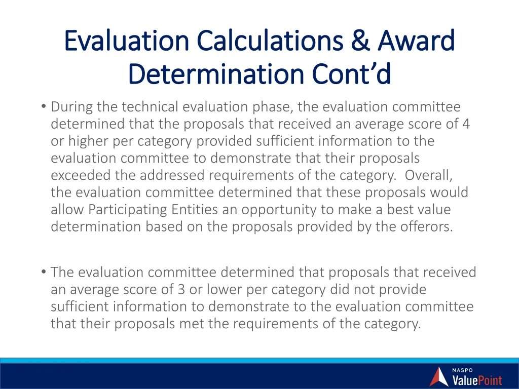 evaluation calculations award evaluation 1