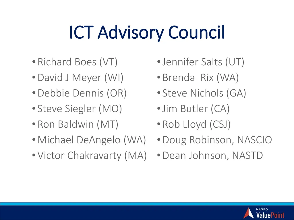 ict advisory council ict advisory council