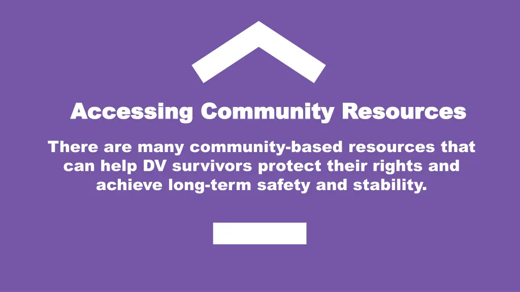 accessing community resources accessing community