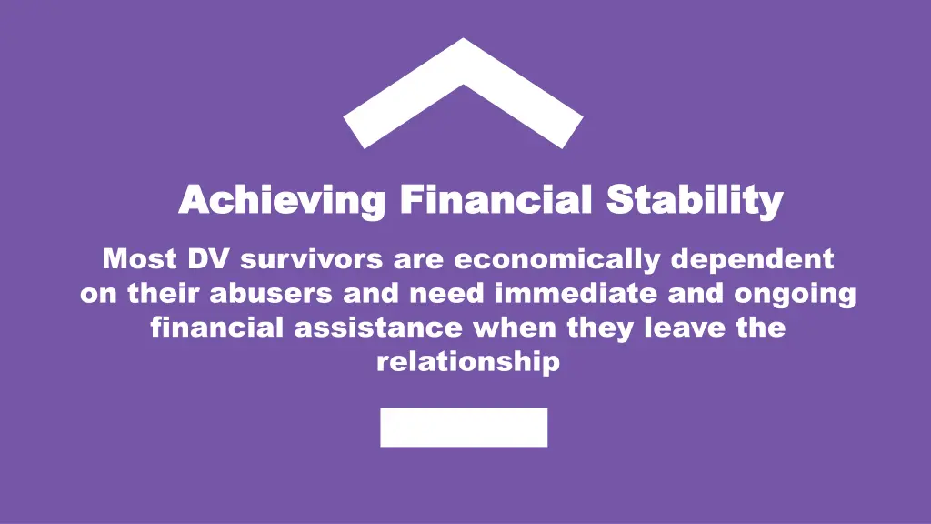 achieving financial stability achieving financial