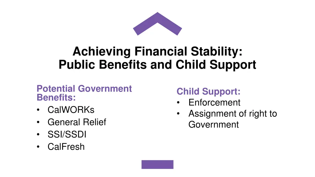 achieving financial stability public benefits