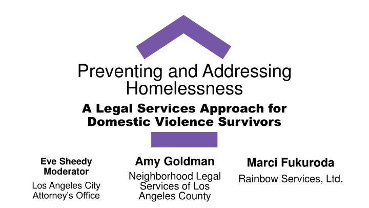 preventing and addressing homelessness a legal