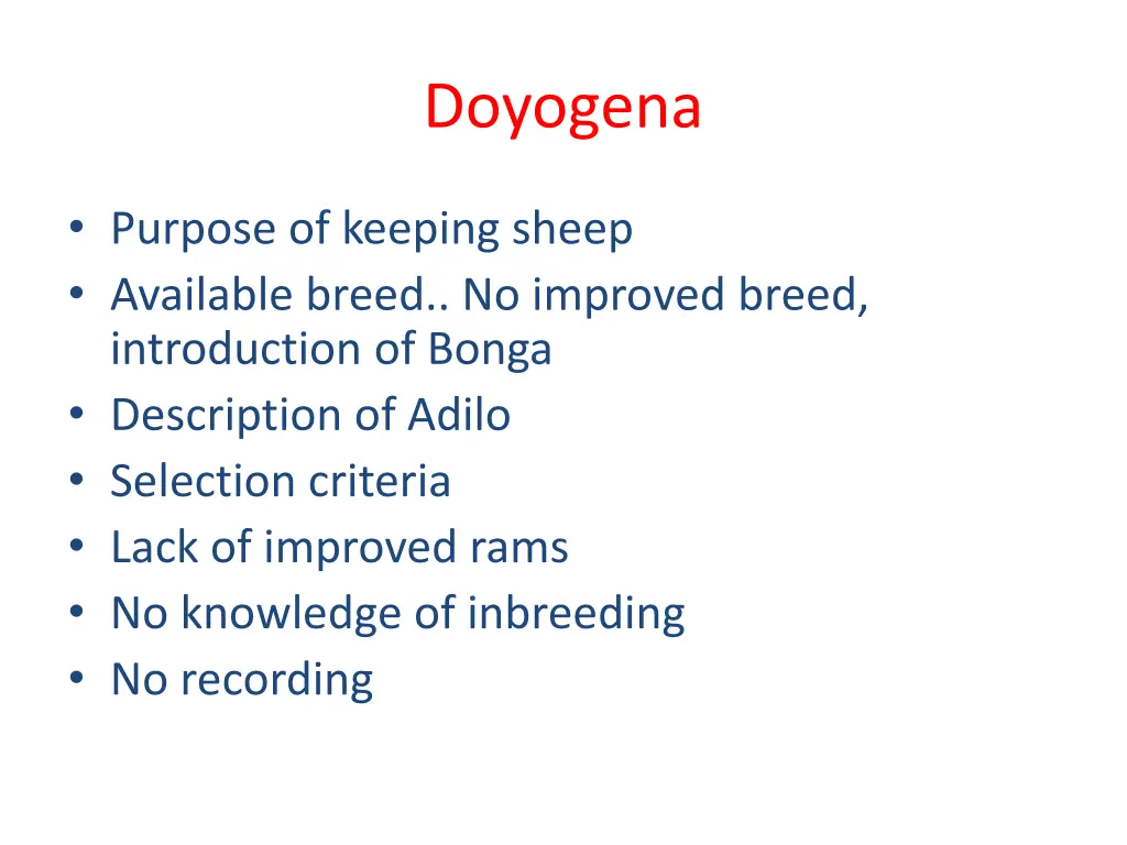doyogena