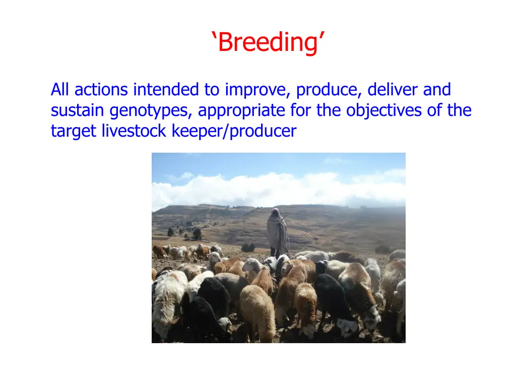 breeding