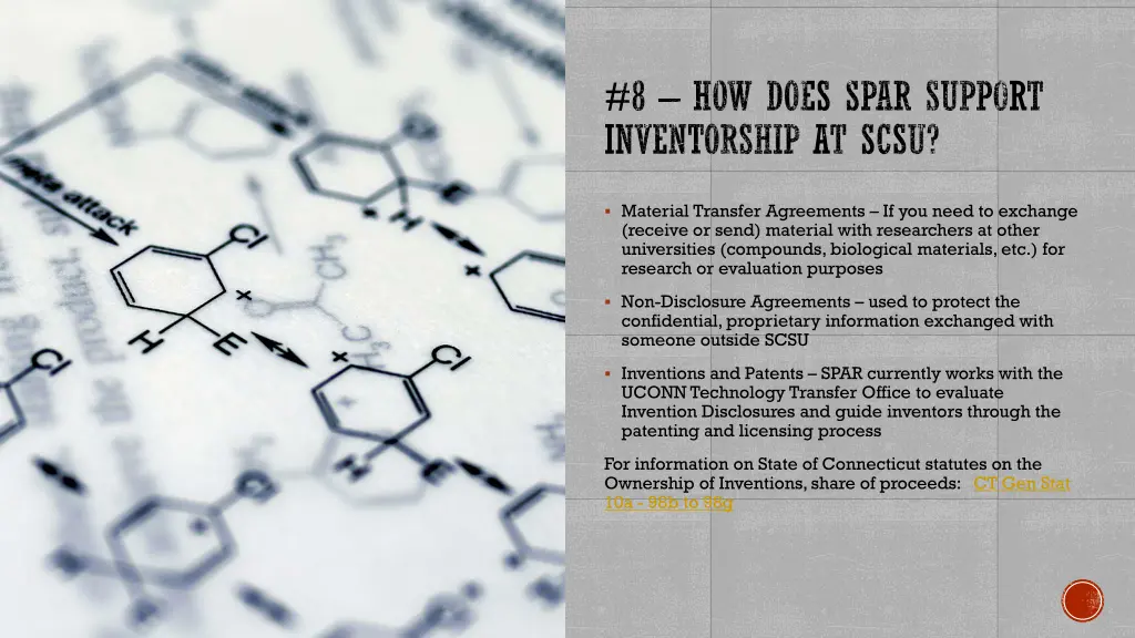 8 how does spar support inventorship at scsu